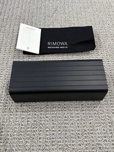 RIMOWA X RICHARD MILLE Black Aluminum 3 Watch Case in Box - Picture 1 of 11