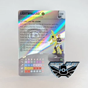 DC Heroclix LIGHTNING LAD LEGACY CARD - L003  Masters of Time Set - Picture 1 of 2