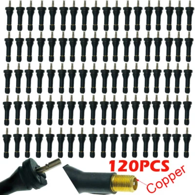 Kit de haste de válvula de pneu sensor de monitoramento TPMS substituição borracha 120 peças VS-90 EUA - Imagem 1 de 4