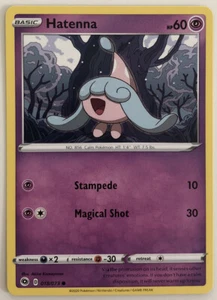 Pokemon Champion's Path Hatenna 18/73 NM/M - Picture 1 of 1