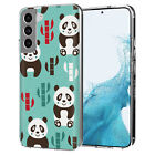 Total Guard Cover Case for Samsung Galaxy S22 PLUS+, Panda Teal