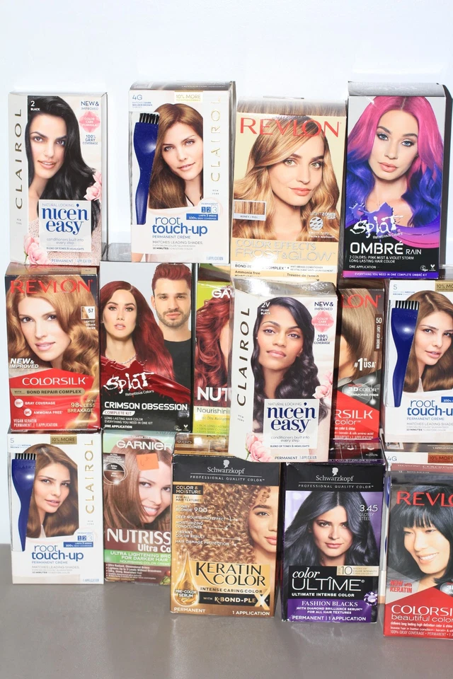 *Your Choice* Revlon Clairol Garnier Schwarzkopf Splat Permanent Hair/Root Color - Image 1 of 1