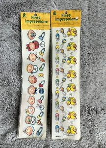 Craft First Impressions Rub On Transfers Baby Duck Lot Of Two Scrapbooking Craft - Picture 1 of 12