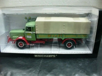 Camión de lona Wandt BS 1:43 Minichamps WOW EXTREMADAMENTE RARO Bussing/Büssing 8000S Foto 1 de 2
