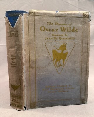 1927 The Poems Of Oscar Wilde Illustrated By Jean De Bosschere Limited Edition - Image 1 of 4