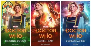 DOCTOR WHO 13th Doctor (Jodie Whittaker) BBC Hardcover Book Set of 3 - Picture 1 of 4