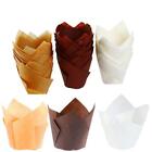 150 Pieces Tulip Baking Paper Cups Cupcake Muffin Liners Wrappers Baking Cups...