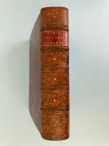 Coutumes des duché, bailliage et prévôté d'Orléans - M. Pothier - Debure, 1780 - Picture 1 of 12
