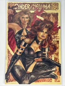 Cynder / Hellina Special #1 Hernandez Immortelle 1996 Bad Girl Adult NM B&W - Picture 1 of 5