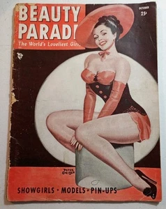 Vintage Beauty Parade Magazine Vol. 7 #4 From October 1948 - Picture 1 of 4