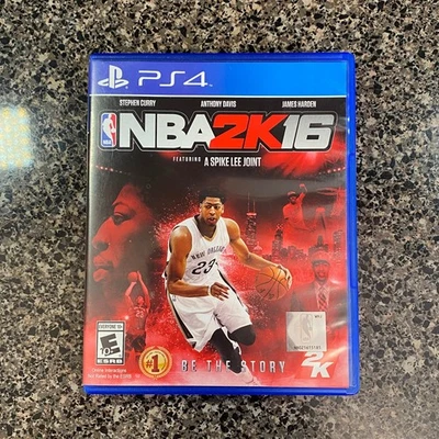 NBA 2K16 (Sony PlayStation 4, 2015) Excellent Condition CIB w/ Manual TESTED - Image 1 of 4