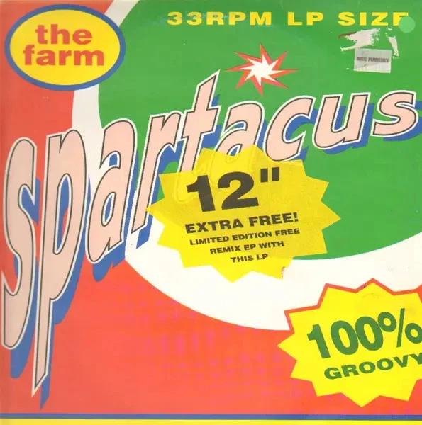 The Farm Spartacus NEAR MINT Produce Records Vinyl LP - Bild 1 von 1