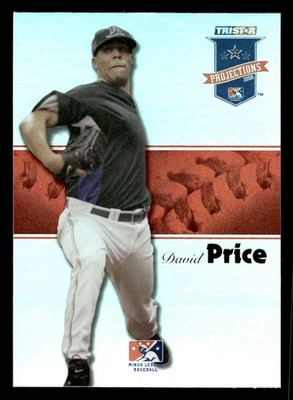 2008 TRISTAR PROJECTIONS DAVID PRICE 44 КАК НОВЫЕ ОТРАЖАЮЩИЕ VERO BEACH DEVILRAYS - Изображение 1 из 2