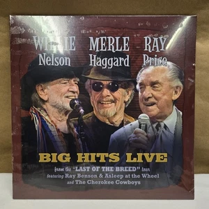 SEALED! Original 2021 Willie Nelson & Ray Price "Big Hits LIVE" LP- MINT! - Picture 1 of 4