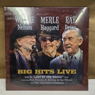 SEALED! Original 2021 Willie Nelson & Ray Price "Big Hits LIVE" LP- MINT! - Image 1 of 4