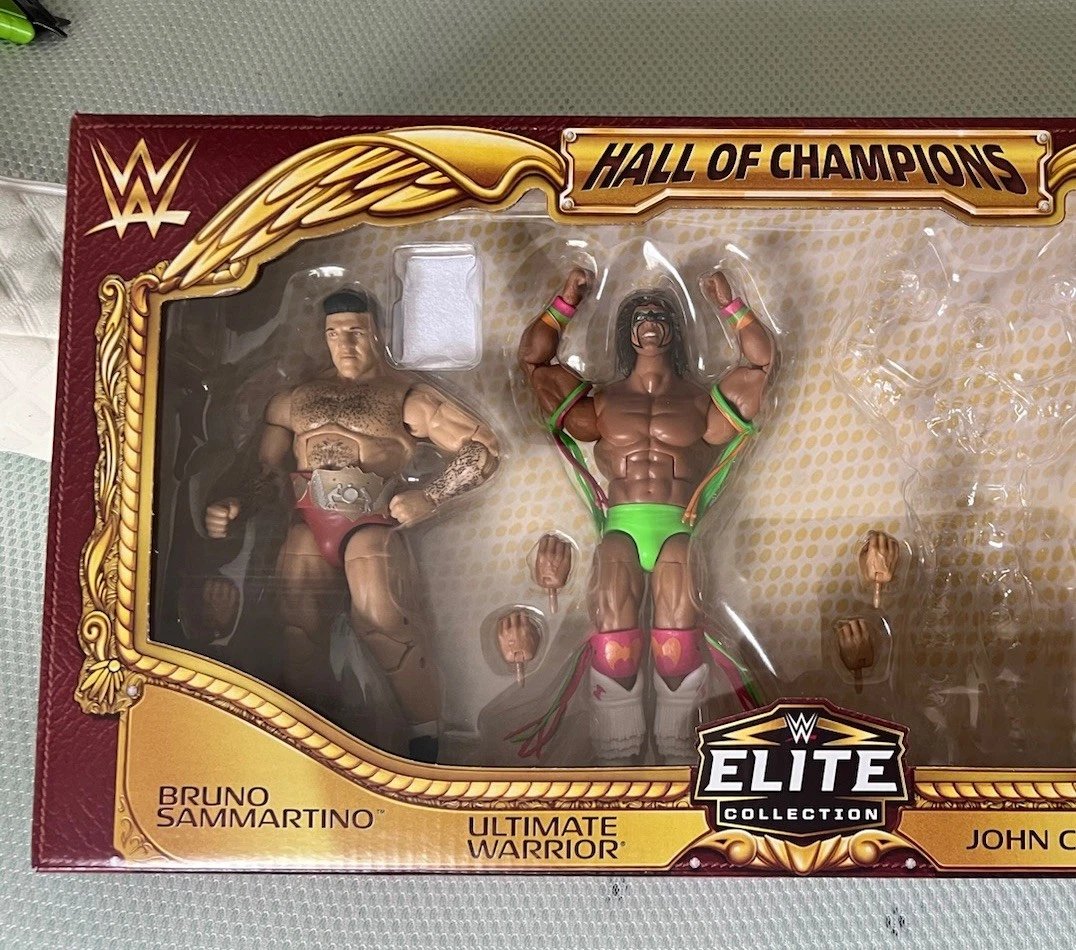 MATTEL WWE HALL OF CHAMPIONS ELITE COLLECTION 4 PACK (MVP032124