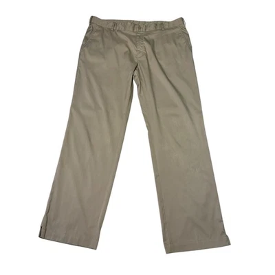 Pantalones chinos de golf Nike Golf Dri Fit para hombre caqui frente plano talla 38x32 Foto 1 de 4