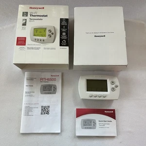 Honeywell Home Wi-Fi 7-Day Programmable Thermostat, RTH6580WF  - Picture 1 of 8