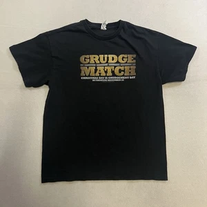 GRUDGE MATCH Movie Promotional PROMO 201: schwarzes T-Shirt Herren Größe Large Tee - Bild 1 von 9