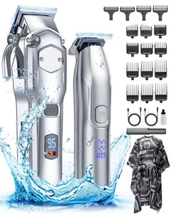 Clippers and Trimmers Set, Hair Clippers for Men Cordless,Mens Clippers and G... - Picture 1 of 9