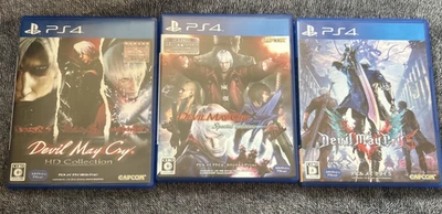 Devil May Cry HD Collection & 4 Special Edition & 5 Set of 3 PS4 CAPCOM JP Ver. - Image 1 of 4