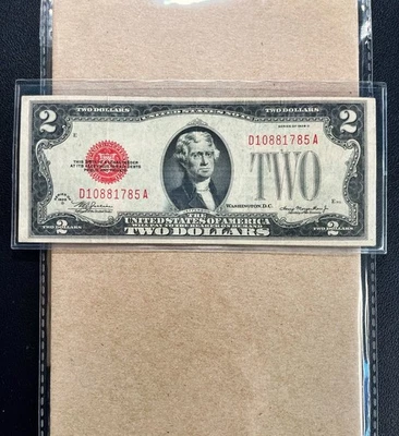 Fr. 1505 1928D $2 Legal Tender - VF - Image 1 of 2