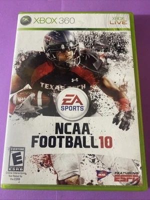 NCAA Football 10 (Microsoft Xbox 360, 2009) (XB3-038) Foto 1 de 4