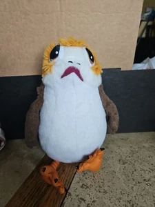 Peluche Disney Store Star Wars Porg Gufo 10" Ultimi Jedi Peluche Uccellino - Foto 1 di 4
