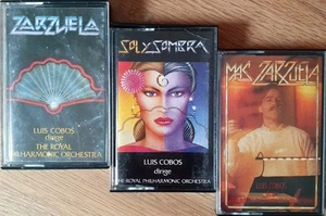 3 x LUIS COBOS & THE R.P.O. Albums: MAS ZARZUELA, SOLY SOMBRA & ZARZUELA - Picture 1 of 3