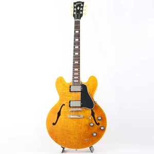 Gibson ES-335 Figured (Honey Amber) SN.225440007 damaged Outlet Electric Guitar - Picture 1 of 11