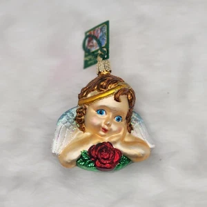 Adornos de Navidad de ángel de vidrio soplado - Imagen 1 de 3