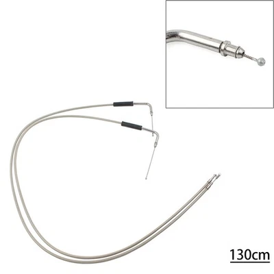 Cable de mariposa 130 cm para Harley Sportster XL1200 883 Dyna Road King Electra - Imagen 1 de 4