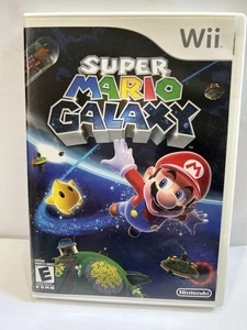WII SUPER MARIO GALAXY 2007 NINTENDO JUEGO MANUAL INCLUIDO - Imagen 1 de 6