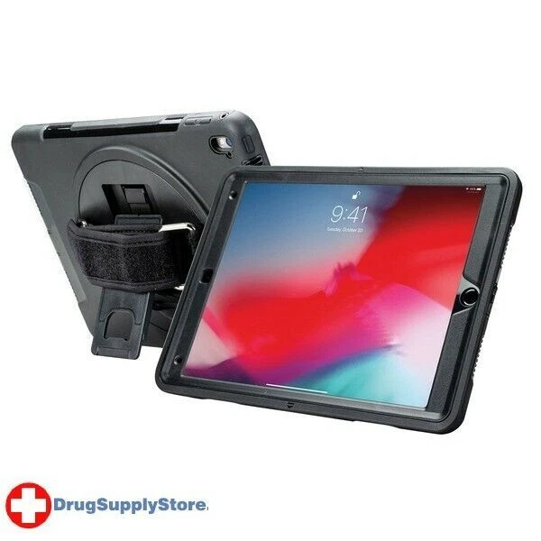 PE Protective Case with Built-in 360deg Rotatable Grip Kickstand for iPad(R) 1 - Image 1 of 1
