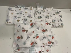 3 Disney Baby Aden + Anais Disney Prinzessin Musselin Swaddle Arielle Aschenputtel Tiana - Bild 1 von 2
