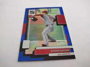 2021 Donruss Shohei Ohtani #199 lila FOLIENEINSATZ Los Angeles Angels - Bild 1 von 5