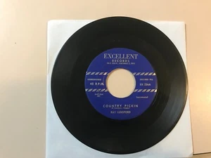 COUNTRY 45 RPM RECORD - RAY LUNSFORD - EXCELLENT 226 - Imagen 1 de 2