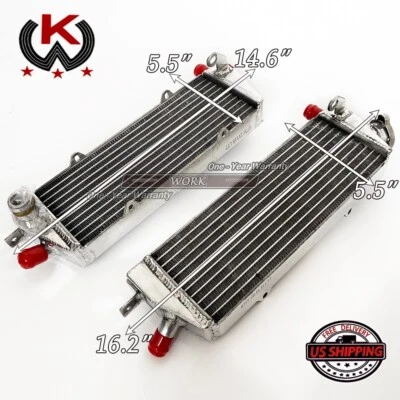 ALL Aluminum Cooling Radiator fit Ultralight Rotax 582 UL Model 90/99 618 Engine - Image 1 of 4