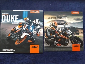 KTM 1290 Super Duke R 790 690 390 125 Duke Prospekt 2018 + Preisliste - Picture 1 of 8
