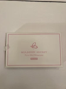 Mulberry Silk Bed Pillowcase with Hidden Zipper 100% silk - Picture 1 of 2