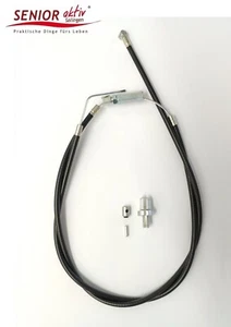 Rollator Bremskabel einstellbar KOMPLETT Bowdenzug Standardrollator Ersatzteile - Bild 1 von 2