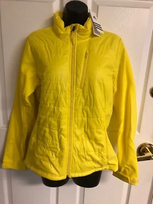 Nuevo Adidas "CHAQUETA SOFTSHELL HÍBRIDA" Mujer Pequeña Chaqueta Senderismo, Camping Foto 1 de 2