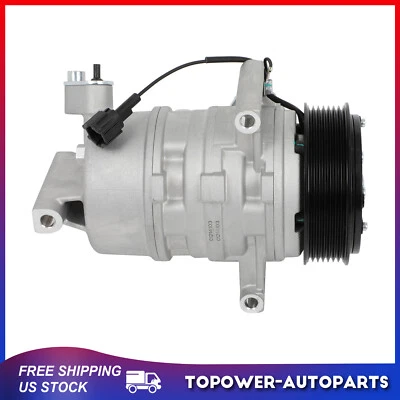 Compresor de aire acondicionado para Nissan Frontier 4,0 L 2005 2006 2007 2008 2009 Foto 1 de 4