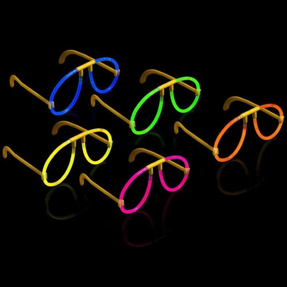 Paquete de gafas brillantes de neón para fiestas Foto 1 de 1