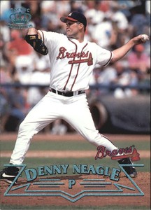 1998  Pacific Platinum Blue #242 Denny Neagle /67