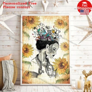 Nurse poster Home Decor Wall Art Gift for Nurse Vintage Nurse Poster - Picture 1 of 5