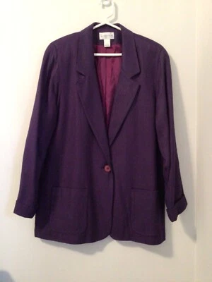 Blazer para mujer Nordstrom Petite Focus talla L talla grande nuevo Foto 1 de 4