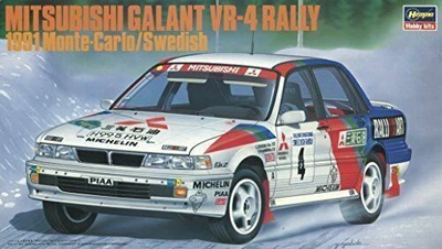 Hasegawa 20288 Mitsubishi Galant VR-4 Rally 1991 Monte-Carlo/Swedish Kit Mont... - Immagine 1 di 2