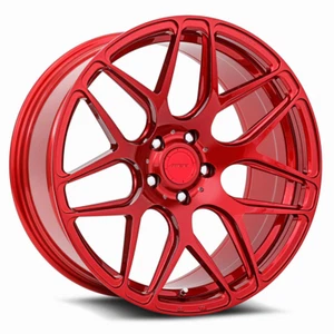MRR FS01 Rim 21X10.5 5X120 Offset 35 Candy Red (Quantity of 4) - Picture 1 of 2