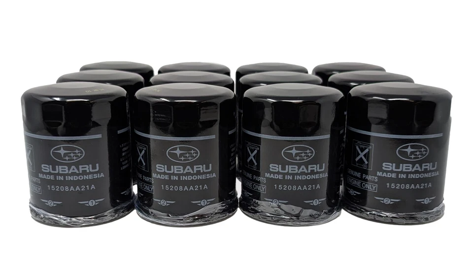 3 OEM Subaru Engine Oil Filter 15208aa15a